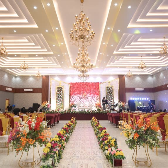 Touch of Cozy Hall Interior — Wedding Venue Patna
